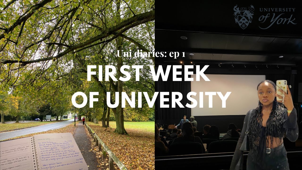 first week of uni in York 🤎🧸| studying, cooking, making friends (uni diaries ep: 1)