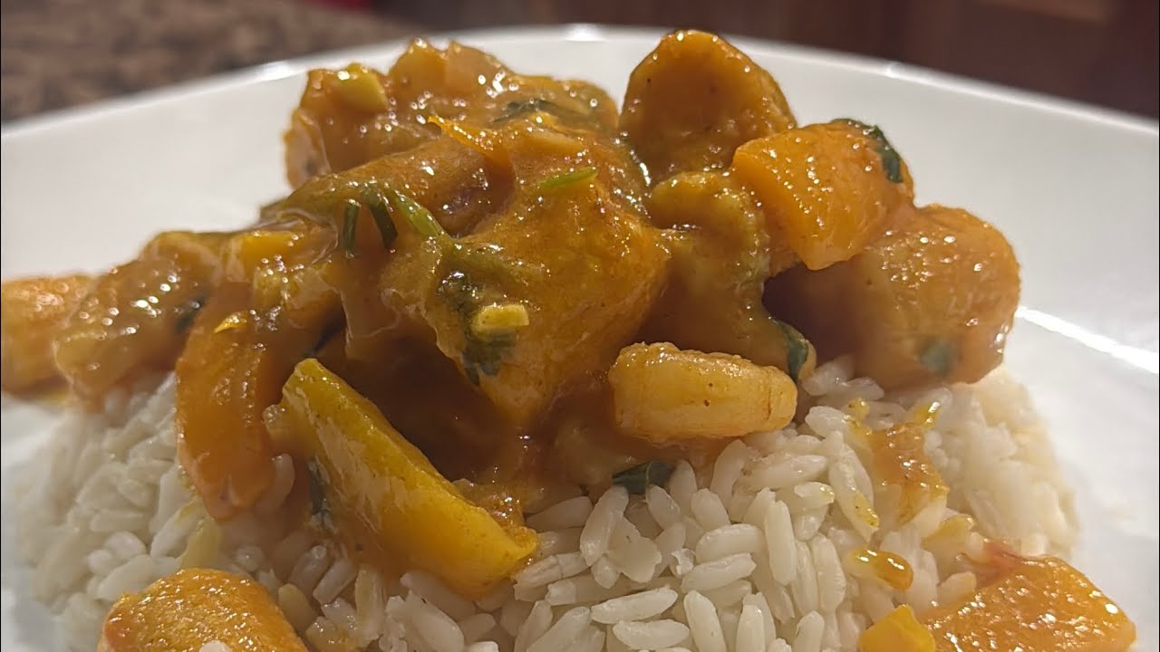 Conconut Shrimp Babycorn Curry