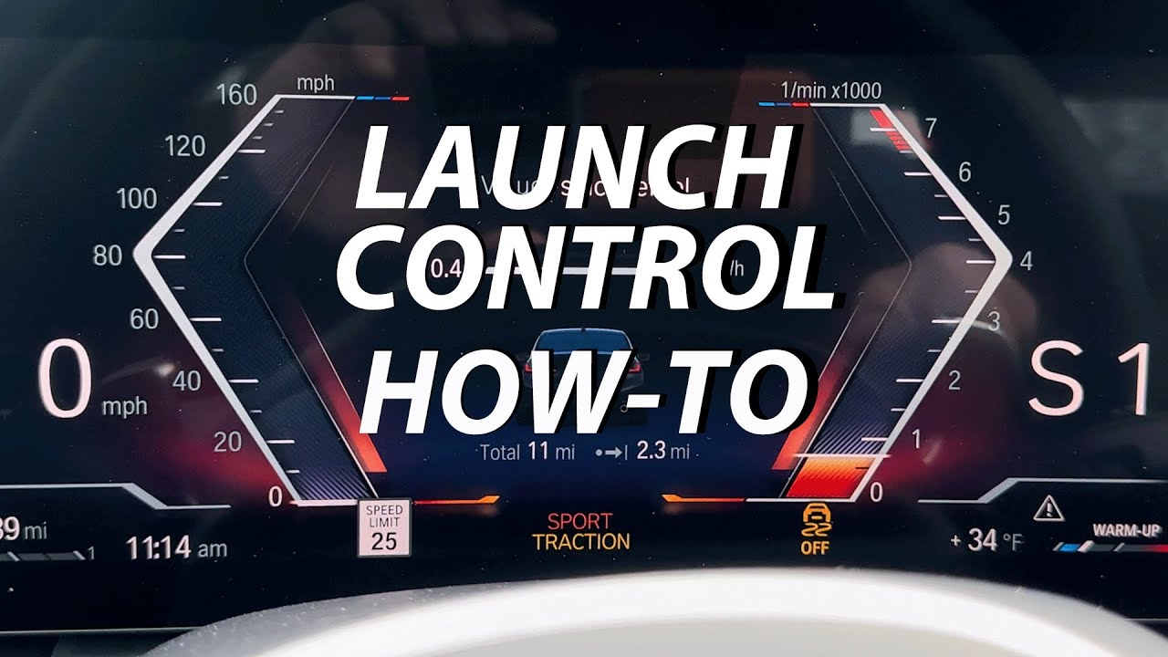 BMW Launch Control: как это сделать