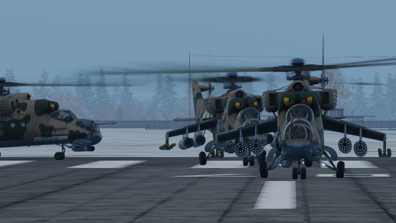 Operation Bear Trap - DCS Coop Mission (3 Mi-24)