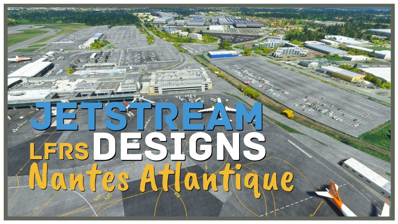 Microsoft Flight Simulator JETSTREAM DESIGNS LFRS Nantes Atlantiques