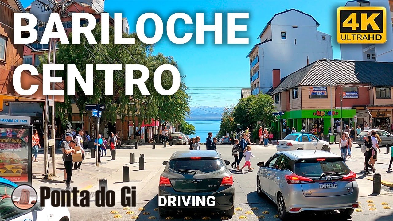 [4K] BARILOCHE verano 2023 #driving  CENTRO de día - PATAGONIA ARGENTINA - Provincia de  RÍO NEGRO