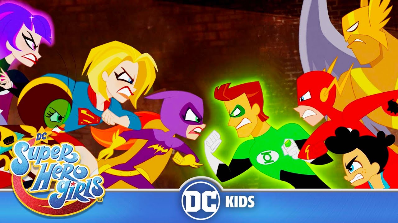 DC Super Hero Girls | Superboys vs Supergirls! | @dckids