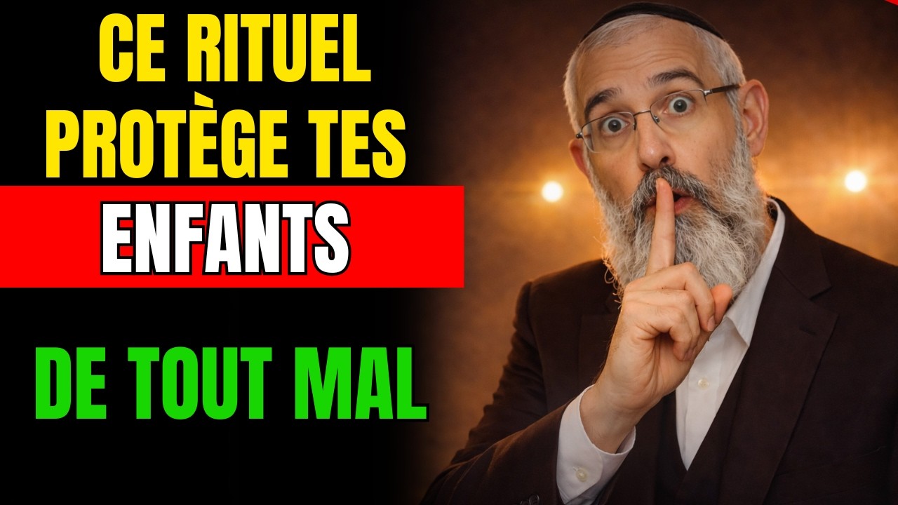 Un rabbin m'a révélé comment PROTÉGER mes ENFANTS sans qu'ils le sachent | Sagesse Ancestrale