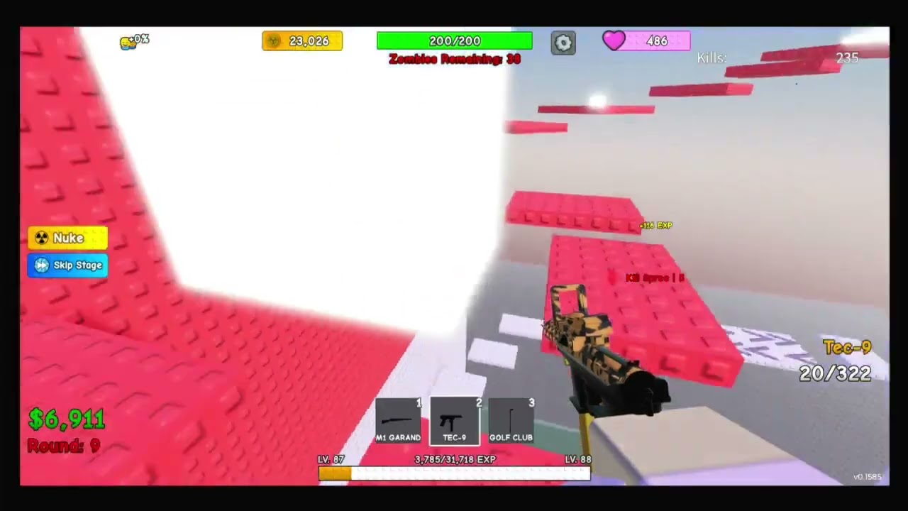 Roblox Adventures part 126: Tower of Zombies Valentines day event