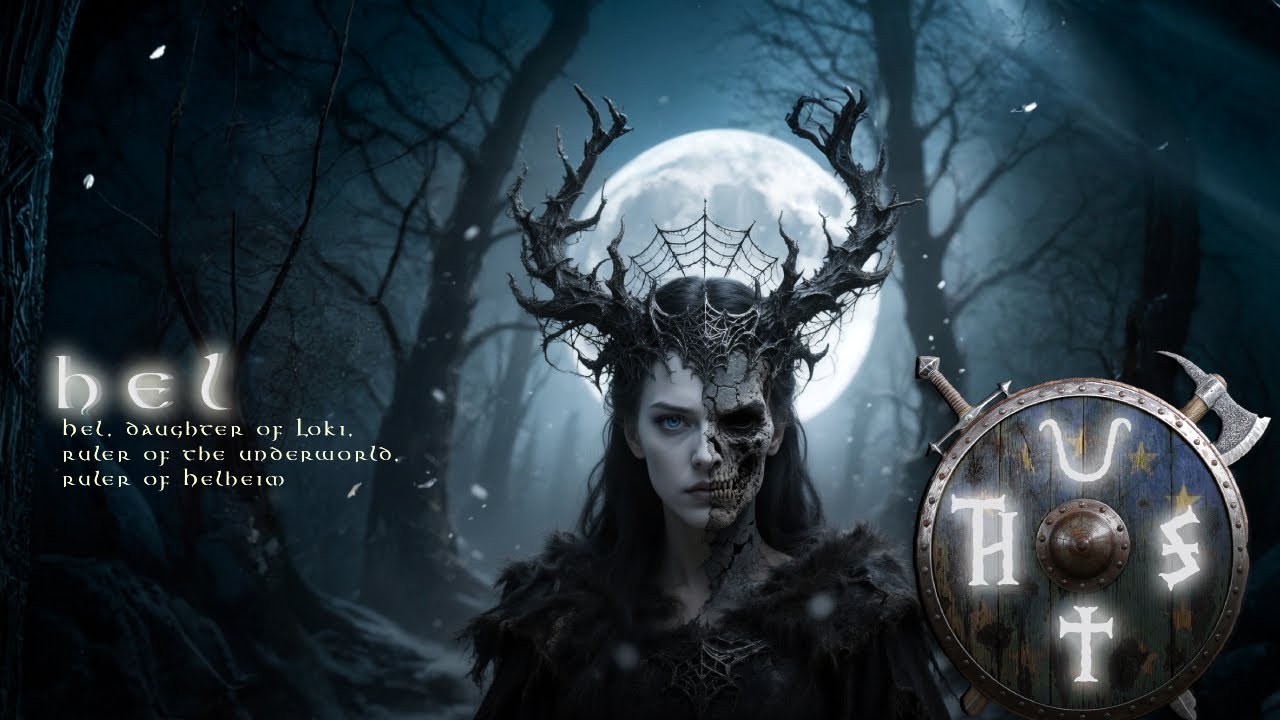 The Old Norse Queen of Death Hel – (Nordic Rune Version)