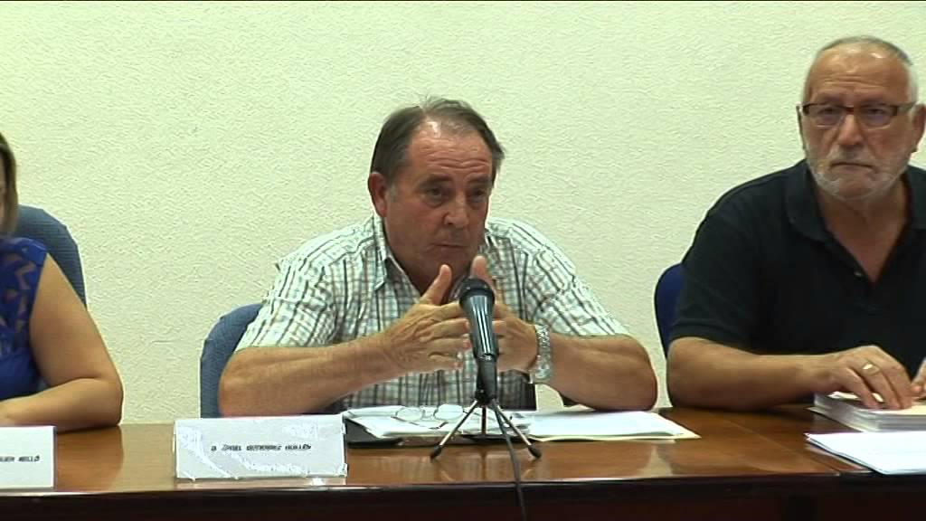 Pleno extraordinario del Ayto. de Monforte del Cid (13 de agosto de 2015)