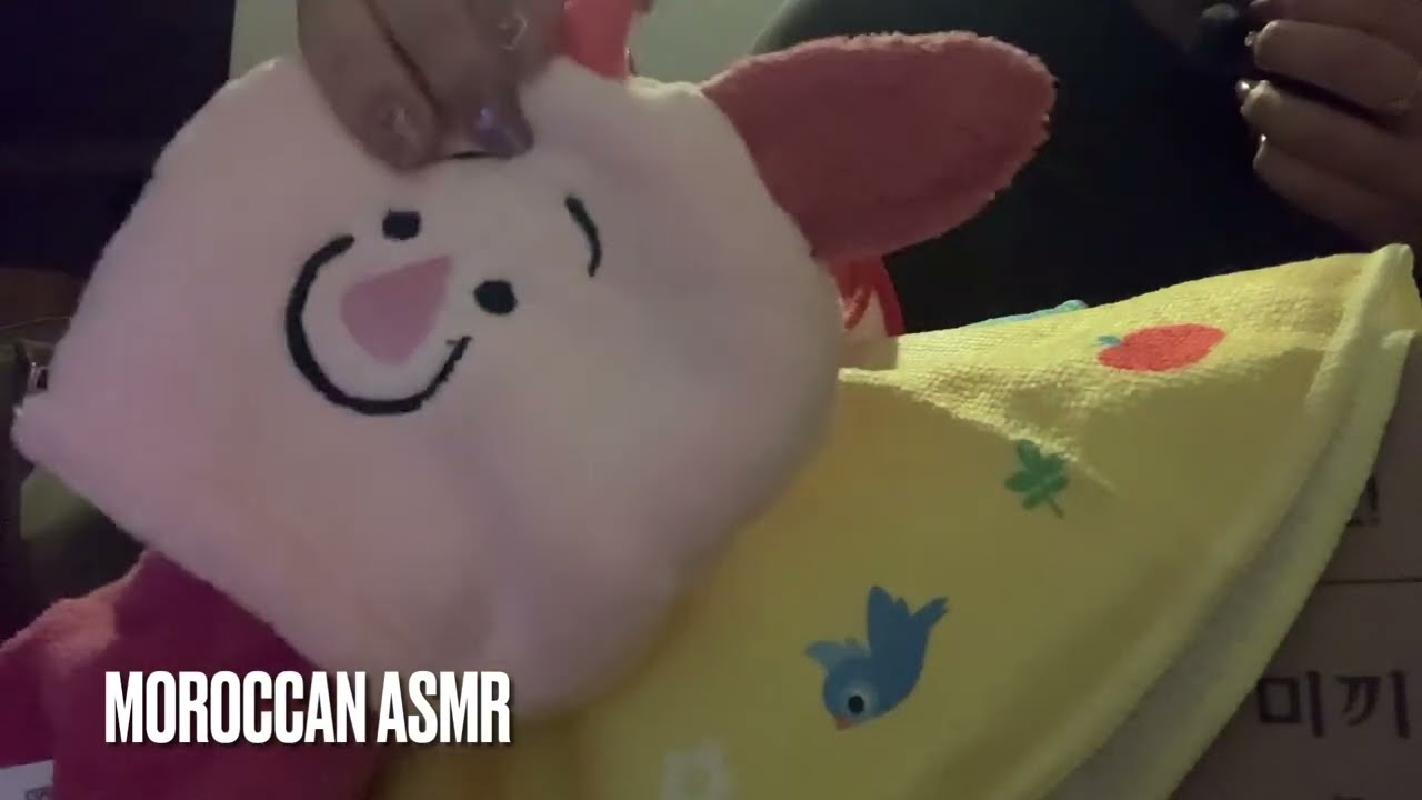 Moroccan ASMR دردشة مع 12تليل مشتريات من متجر كوري