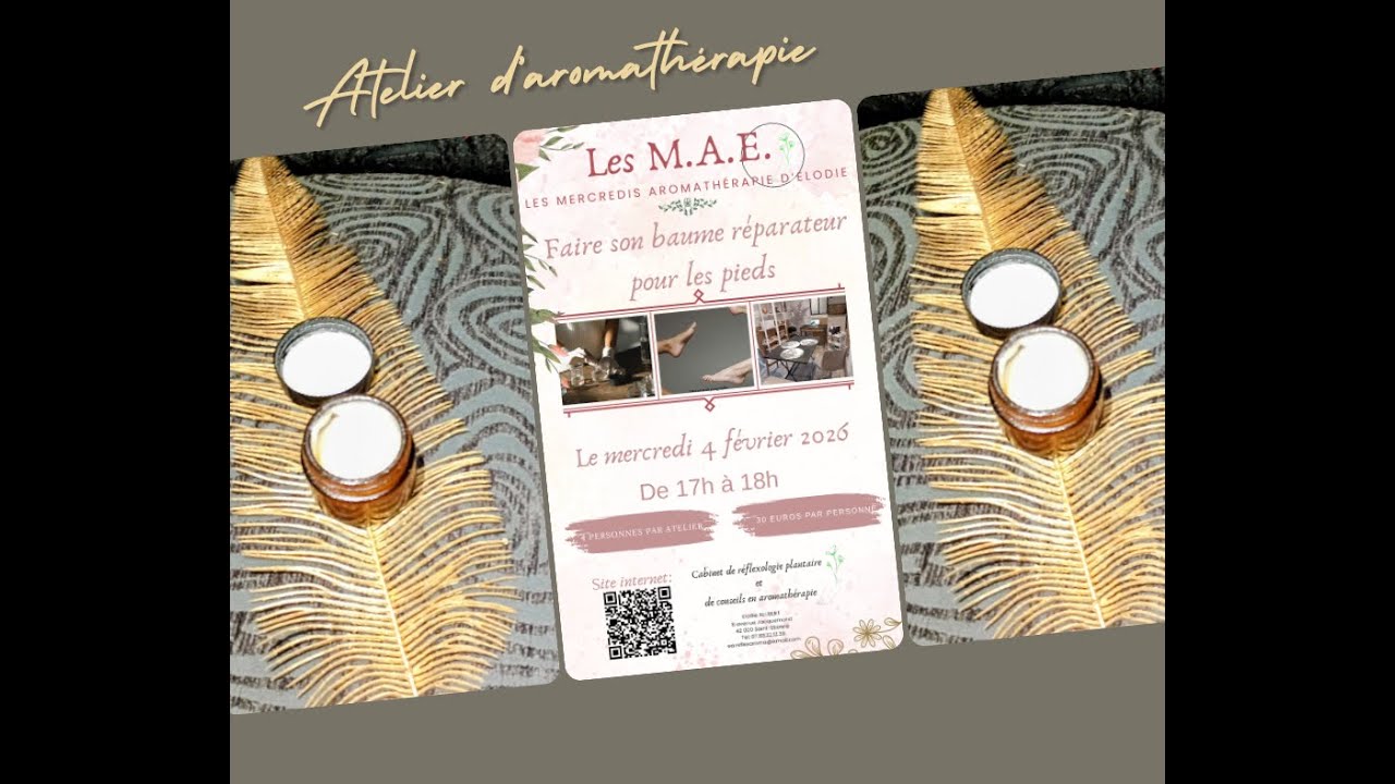 atelier MAE du 4 février 2026 sur la préparation d'un baume réparateur pour les pieds
