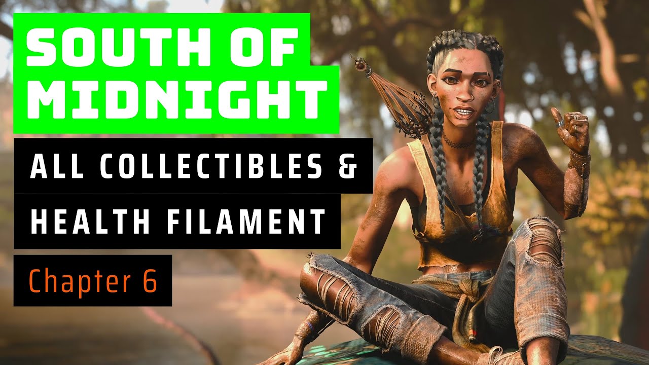 All Readables & Health Filament in Chapter 6 - South of Midnight