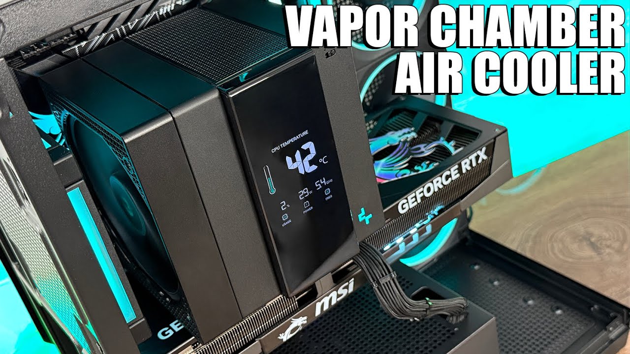 Taking The Throne For CPU Cooling - DeepCool ASSASSIN IV Vapor Chamber VISION