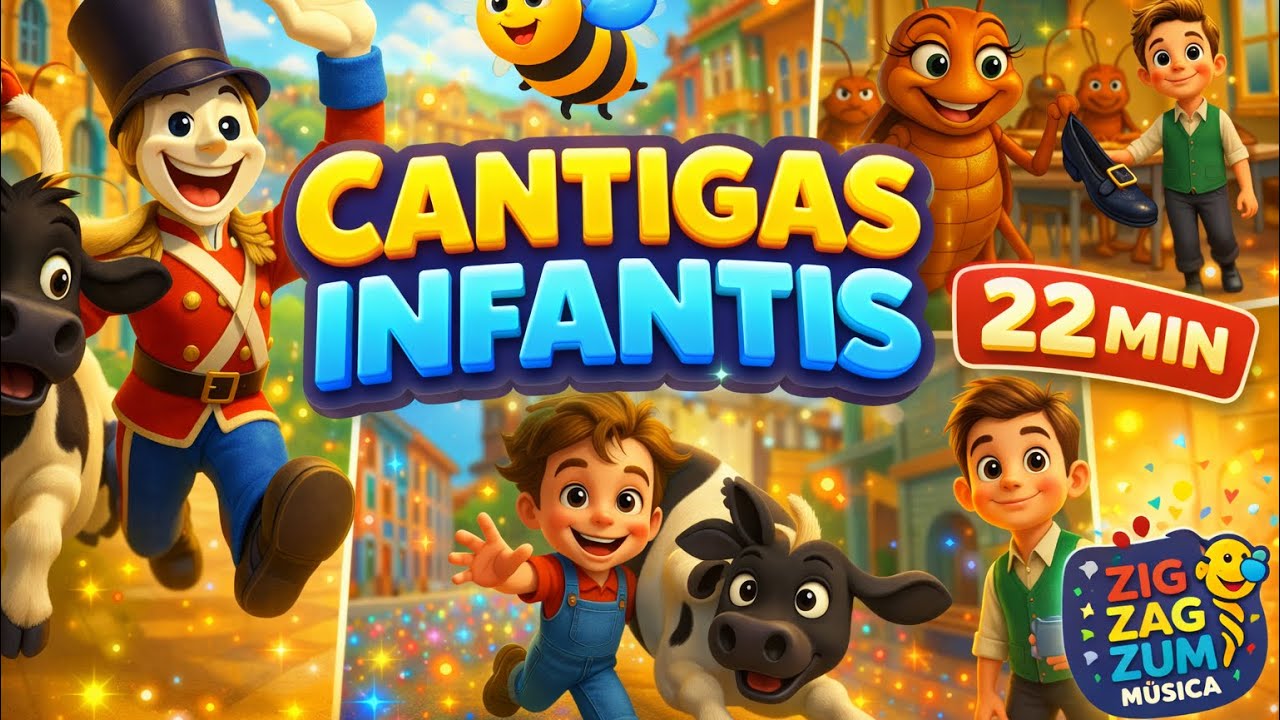 CANTIGAS INFANTIS | 22 MIN de Música Infantil