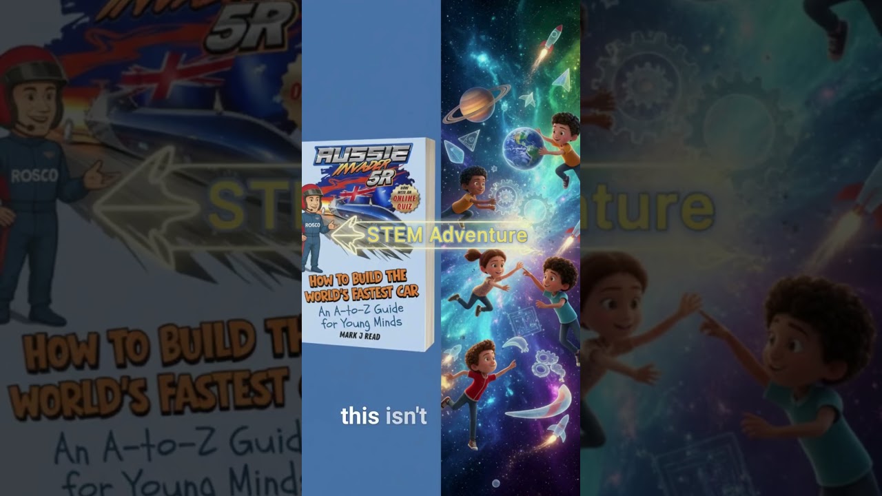 How To Build The World’s Fastest Car – An inspiring children’s STEM adventure book.