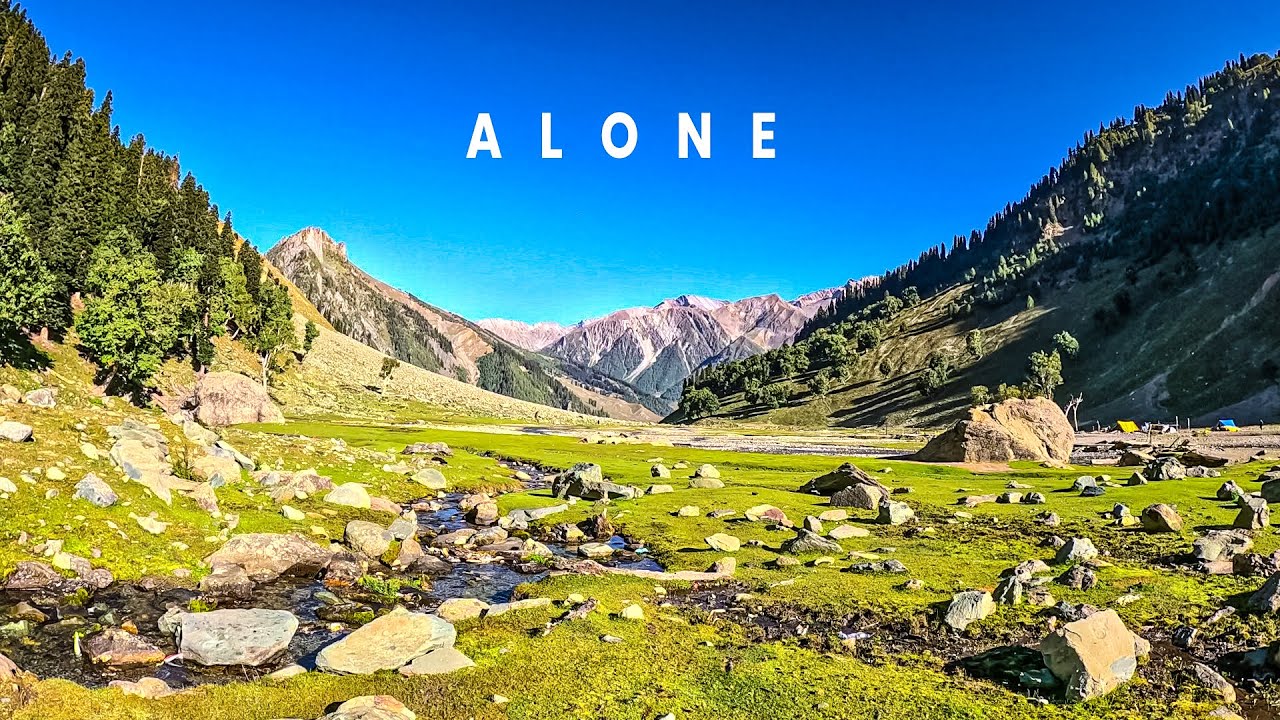 Solo Trek to Thajiwas Glacier SONAMARG | KASHMIR 