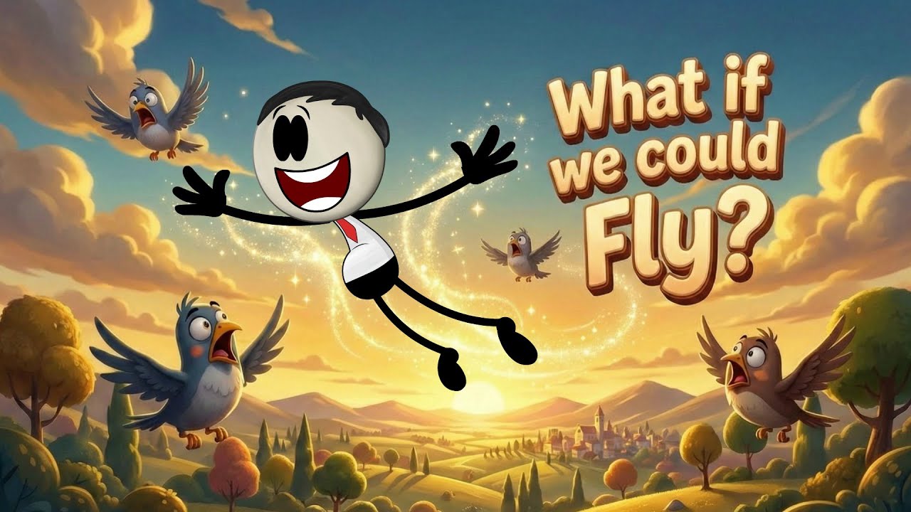 А что, если бы мы могли летать? + другие видео | #aumsum #kids #whatif