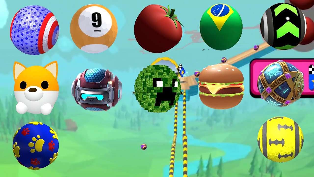 Going Balls VS Rollance Balls Vs Action Ball Games New Race 327 | Android IOS Gameplay