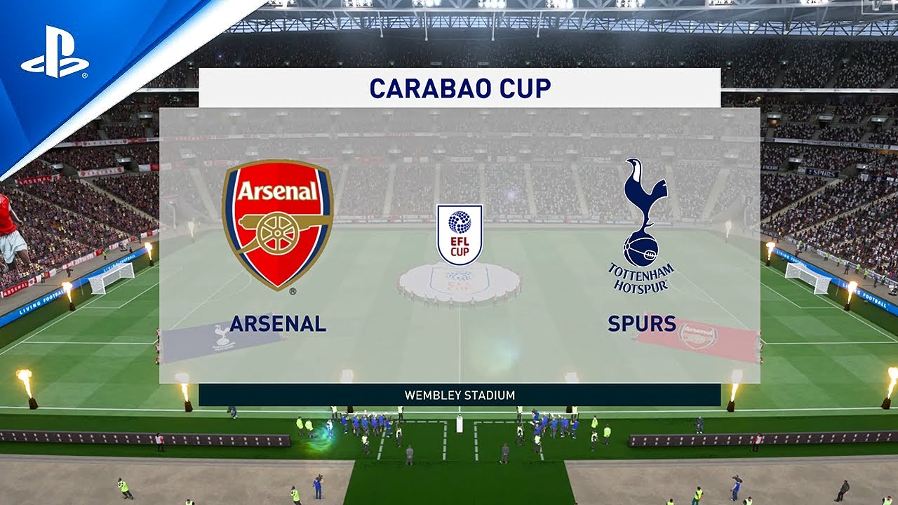 FIFA 22 | ARSENAL vs TOTTENHAM HOTSPUR (SPURS) | Carabao Cup EFL | - PS4