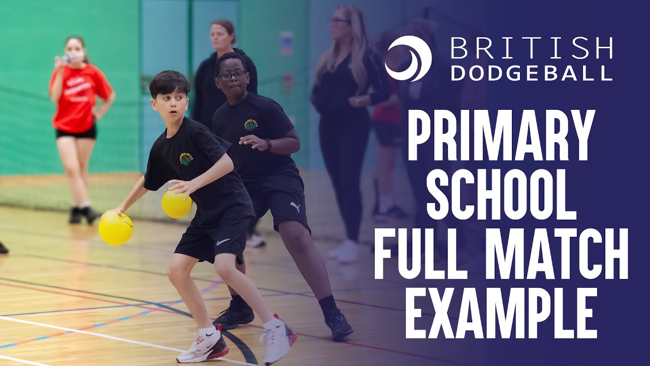 British Dodgeball - Primary School Full Match Example