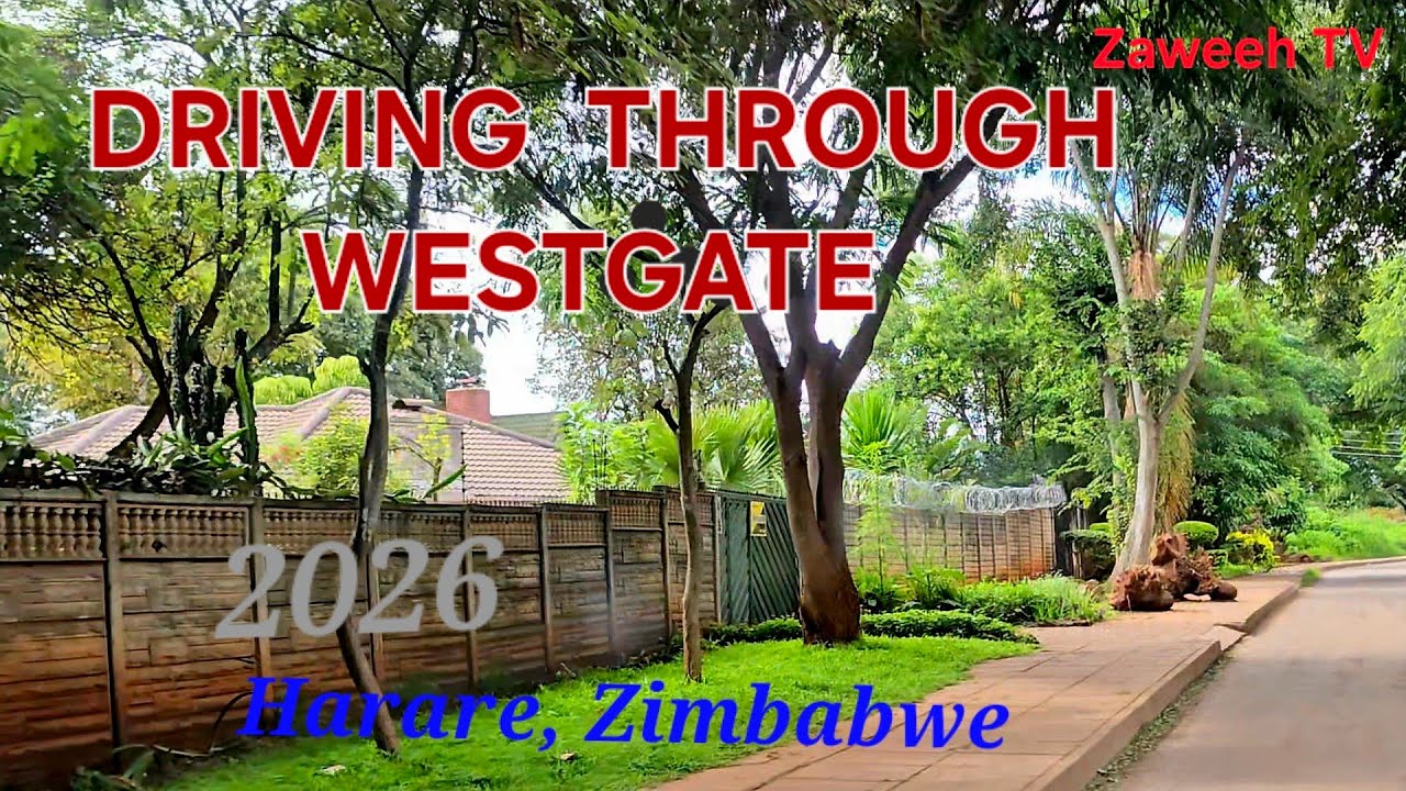 Scenic drive through Tynwald North to Westgate Area D | Westgate Shopping Mall, Harare. Zimbabwe 