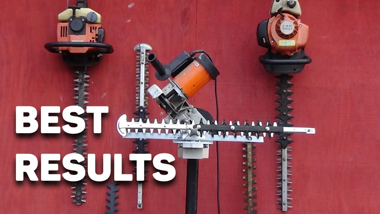 Заточка лезвий кустореза с помощью Stihl USG по сравнению с лезвиями, имеющимися на вторичном рынке.