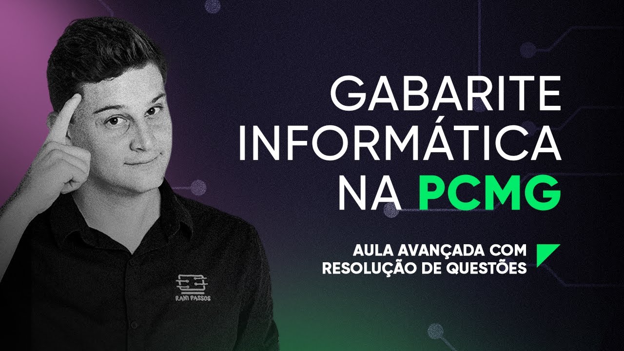 Informática para PCMG | Prof. Rani Passos