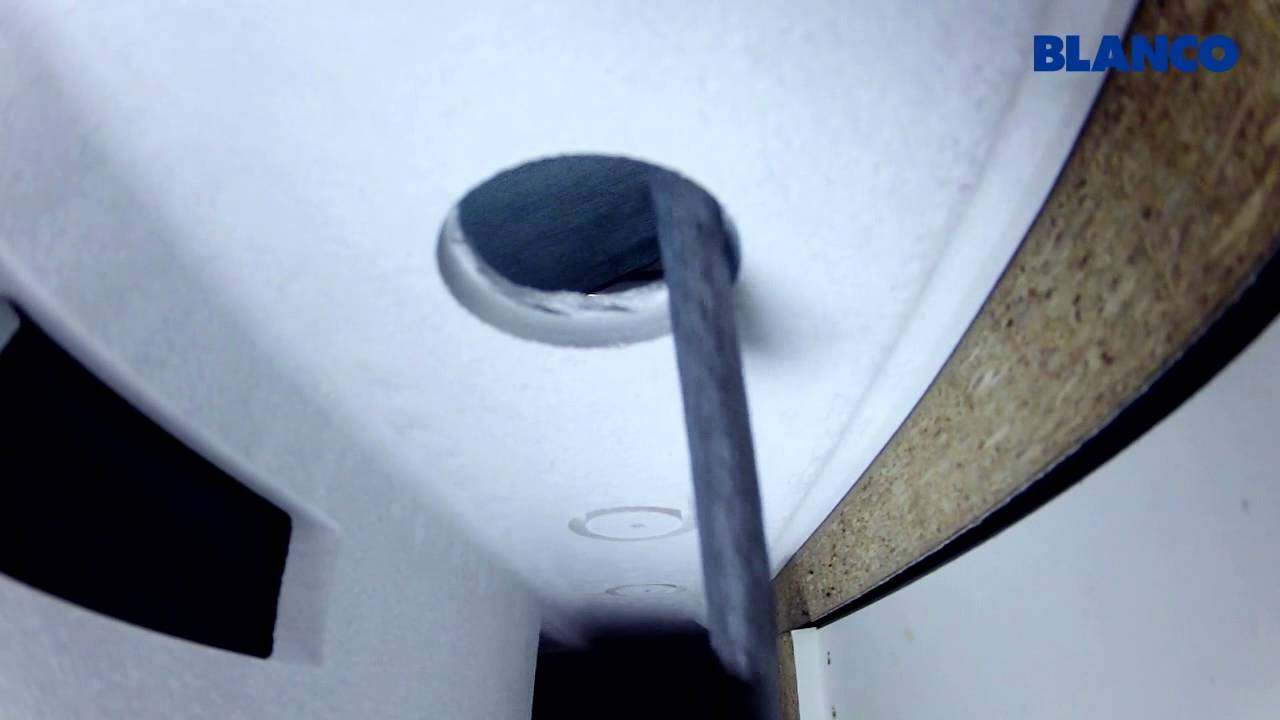 BLANCO Hole Tapping in Silgranit
