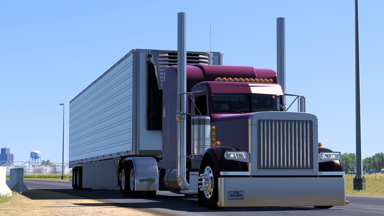 @InterstateMadeMe  Gorgeous Pete 379 Replica 🔥 | 4k | American Truck Simulator | Realistic Driving