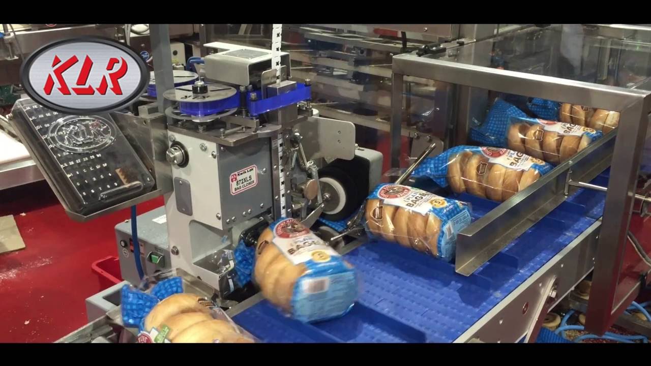 KLR  Bagel slicer - Bagel bagger  (KLR Rotary Slicer + KLR 5100) Industrial