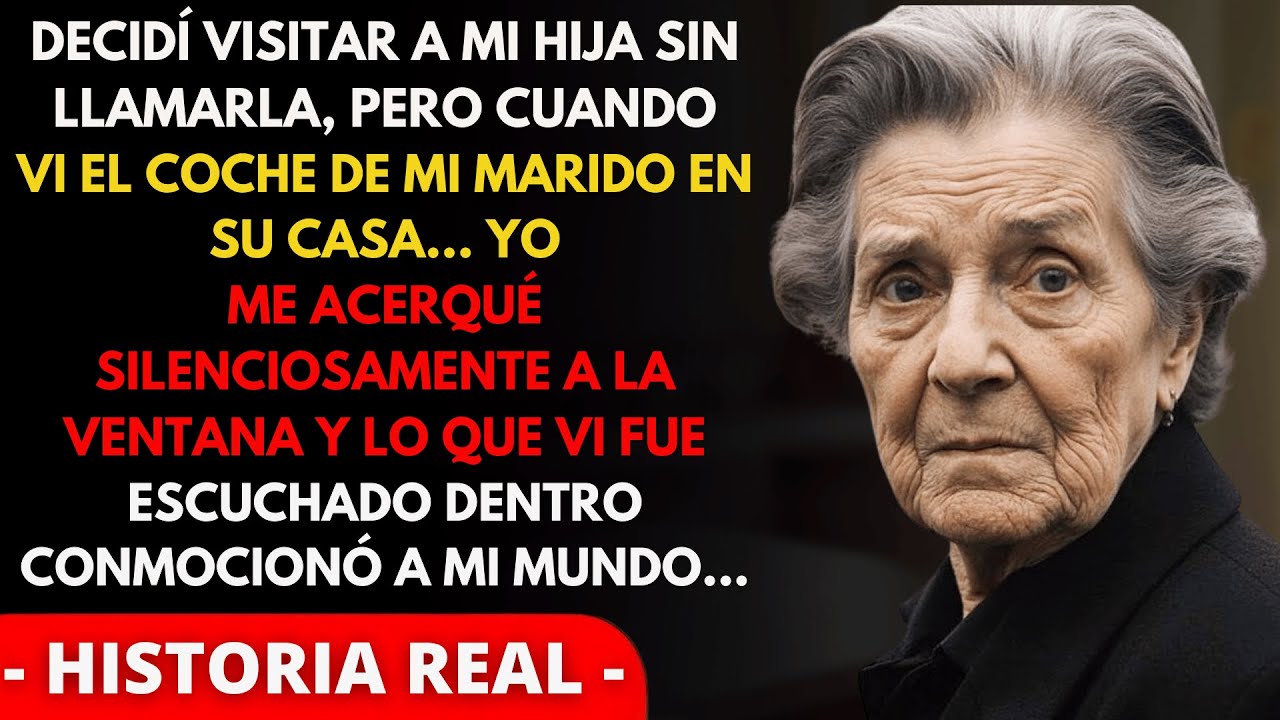 Decidí visitar a mi nuera, pero cuando vi el coche de mi marido en su casa, me fui en silencio.