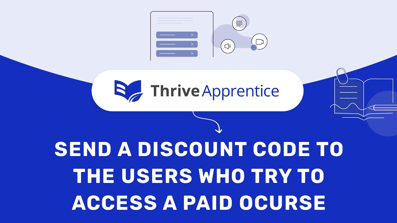 How to Send a Discount Code to the Users Who Try to Access a Paid Course
