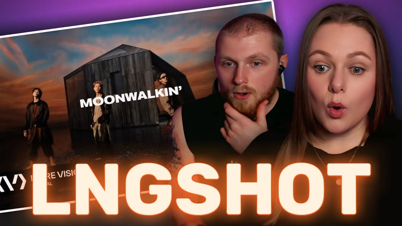 FIRST EVER REACTION to LNGSHOT - Moonwalkin' MV
