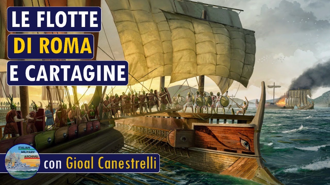 Flotte di Roma e Cartagine nella prima guerra Punica, con @Evropantiqva - LIVE 28