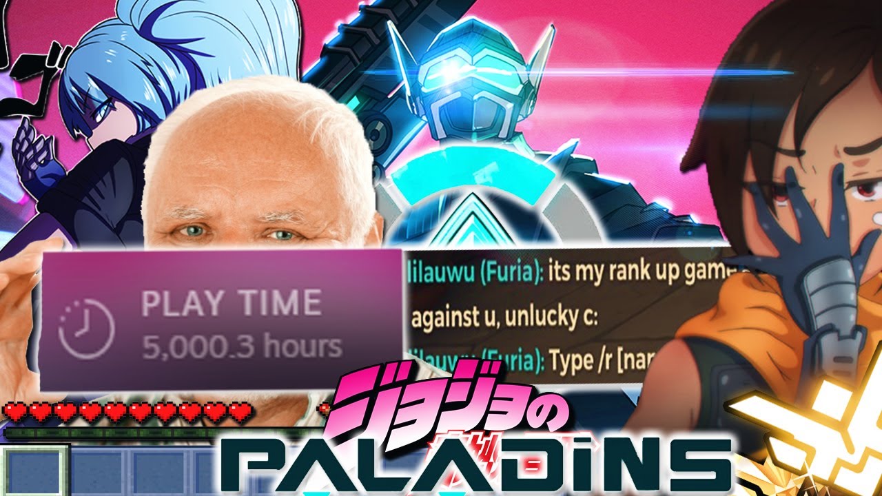 Как выглядят 5000 часов опыта в PALADINS.EXE