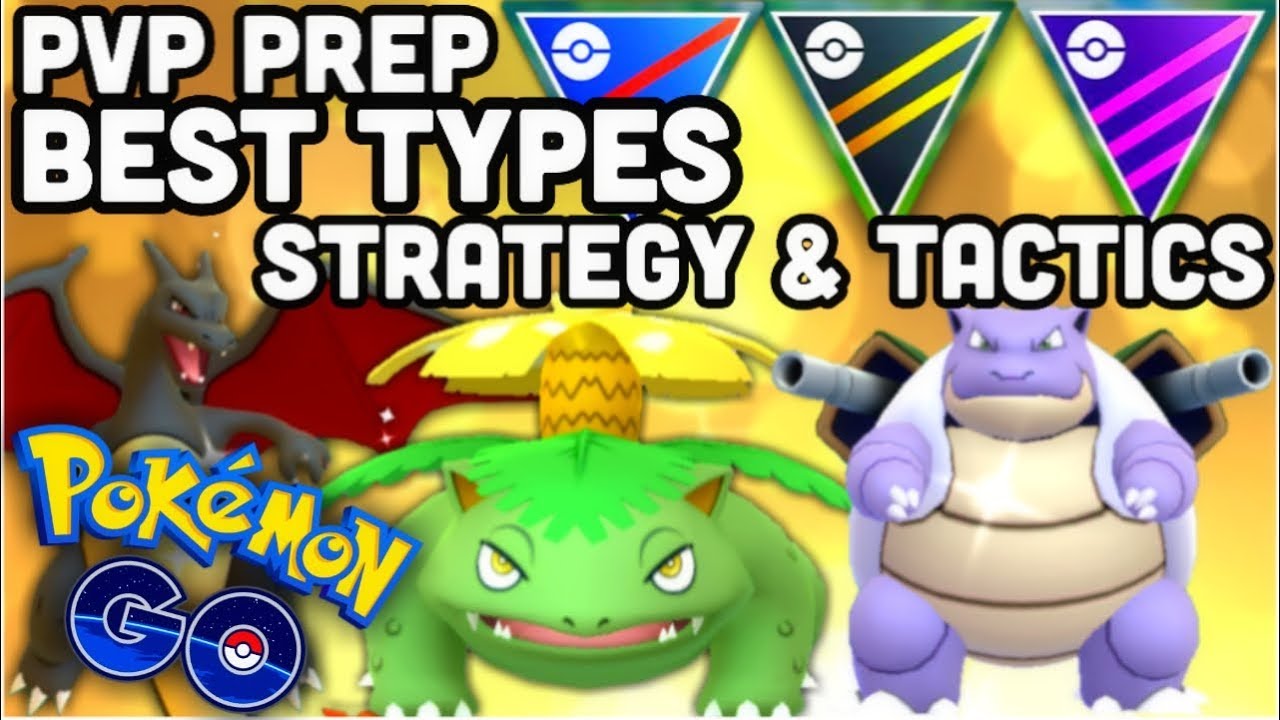Strategies & Tactics for PVP in Pokemon GO | Best types and counter basics