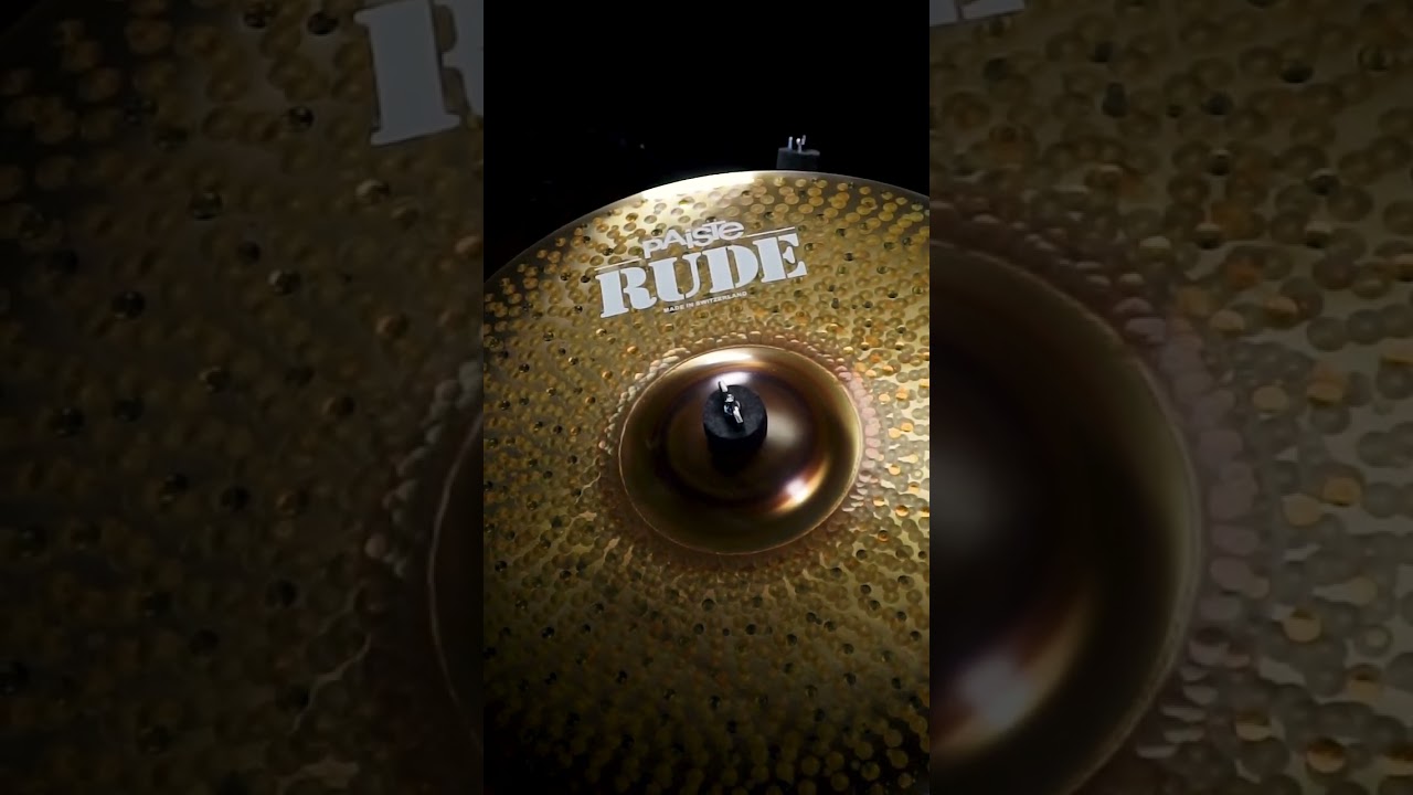 PAISTE CYMBALS  - Rude Basher