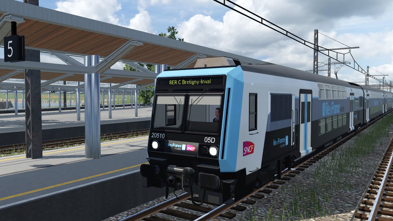 Transport Fever 2 : Retour sur le RER D qui arrive à Corbeil ! Episode 91