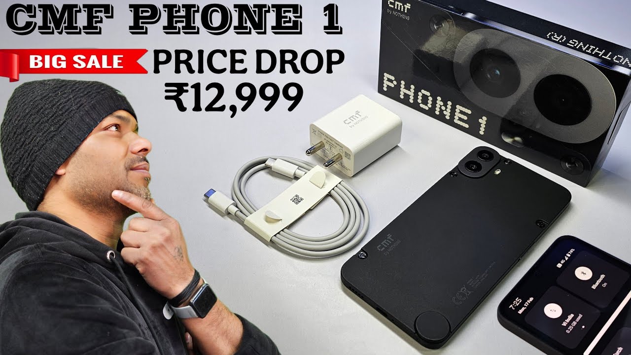 Nothing CMF Phone 1 2025! Price Drop! Unboxing | Review | Camera | Full Details