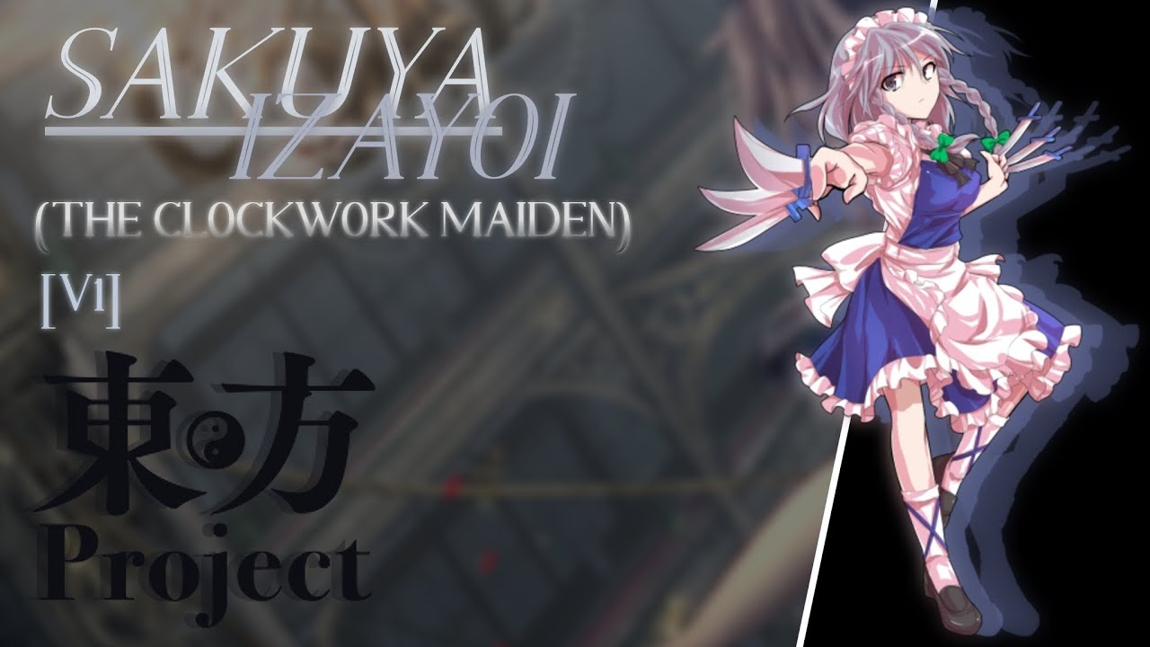 [TOUHOU] Sakuya Izayoi Moveset in JJS! (Skill Builder)