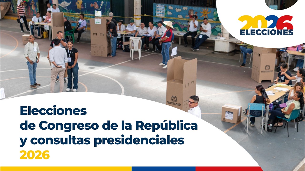 Transmisión de los resultados preliminares de las elecciones de Congreso y consultas presidenciales