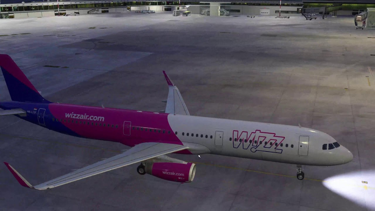 FS2024 | FENIX 321 | Wizz Air | FS2CREW | Landing at Basel| ULTRA GRAPHICS | RTX5080
