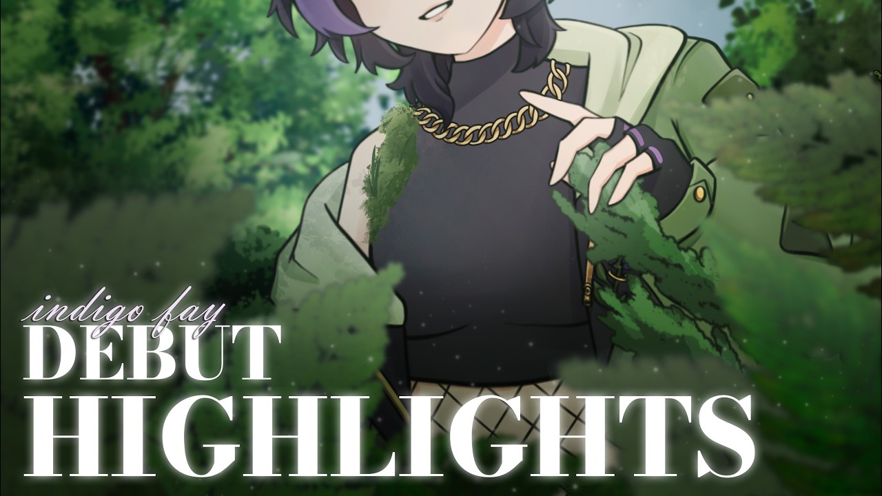 Ecologist VTuber Debut Highlights | Indigo Fay