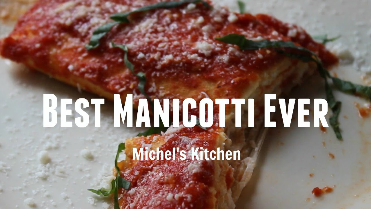 BEST Homemade Manicotti Shell! - SECRET Family Recipe - Show 16