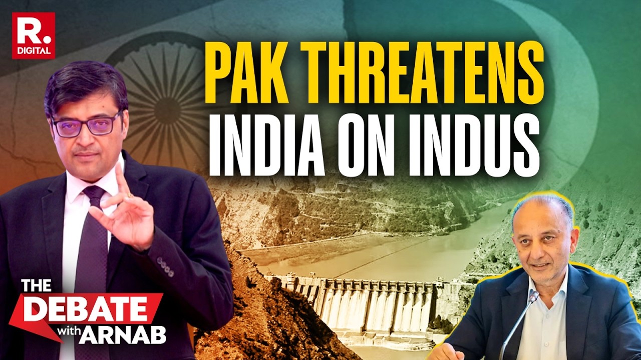 Debate With Arnab: Pak Minister Threatens India &ndash; &ldquo;Will Cut Off The Hands&hellip;&rdquo; Over Indus