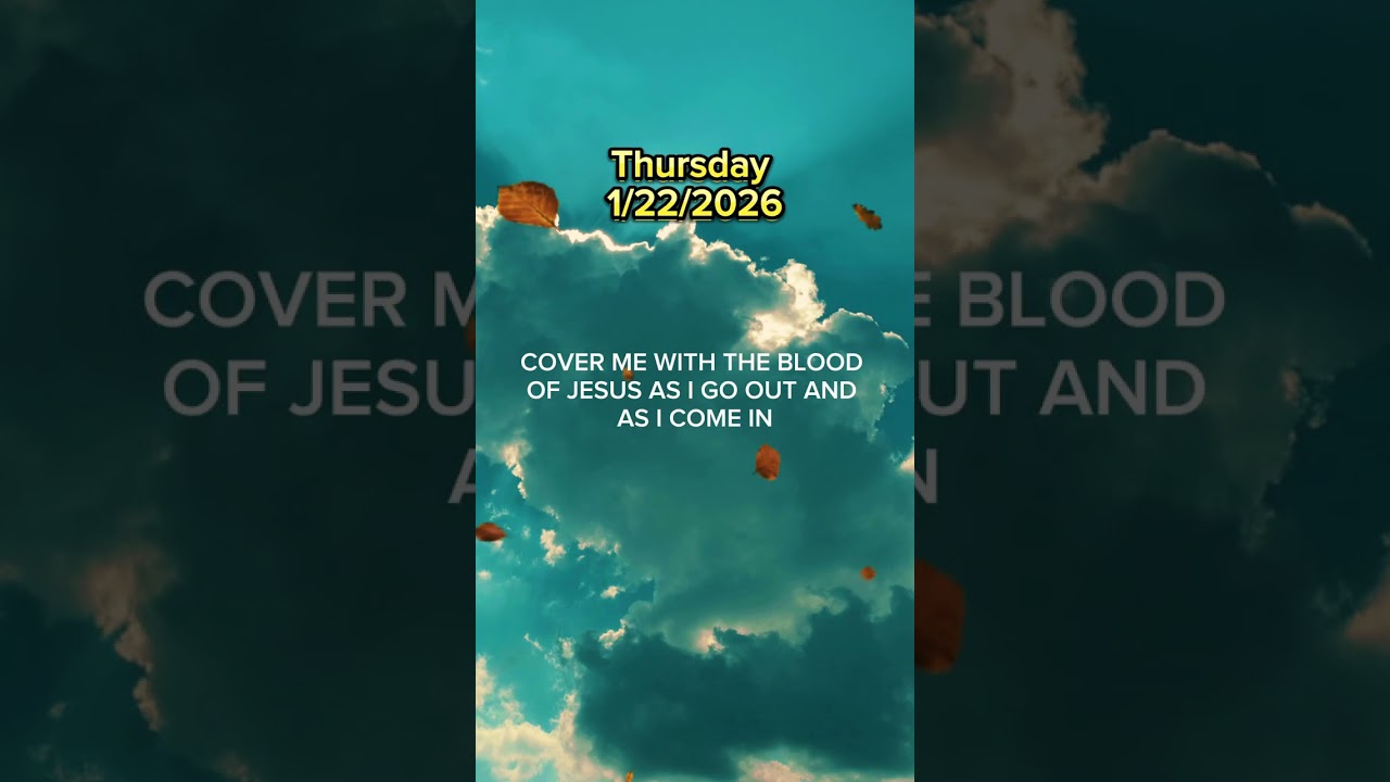Thursday morning prayer 