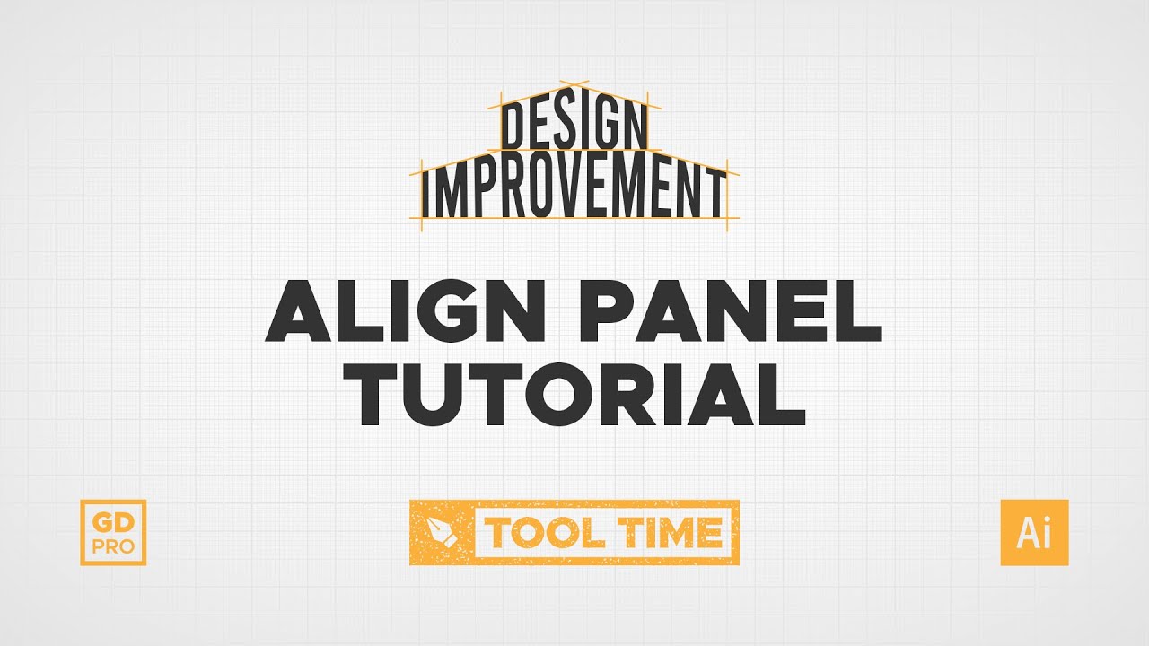 How to Use the Align Panel &bull; Adobe Illustrator Tutorial