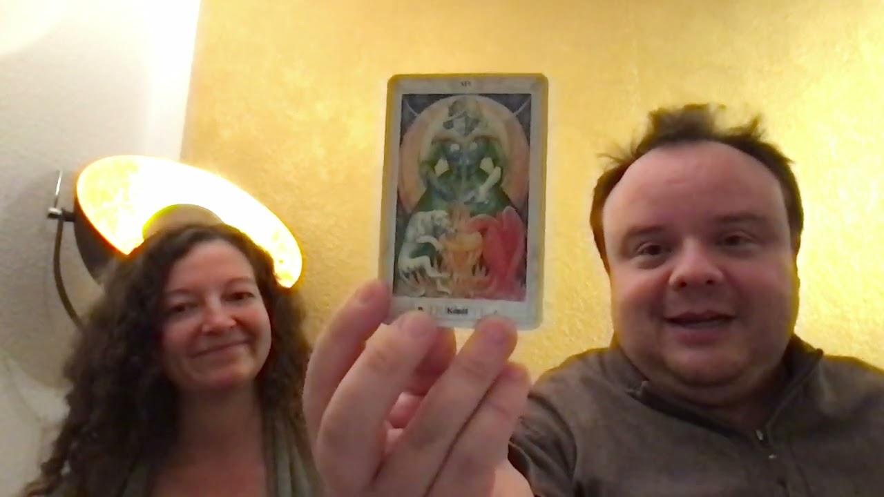 Tarot - Tageskarte - 14 - XIV - Die Kunst - Die M&auml;&szlig;igung - Teil 1