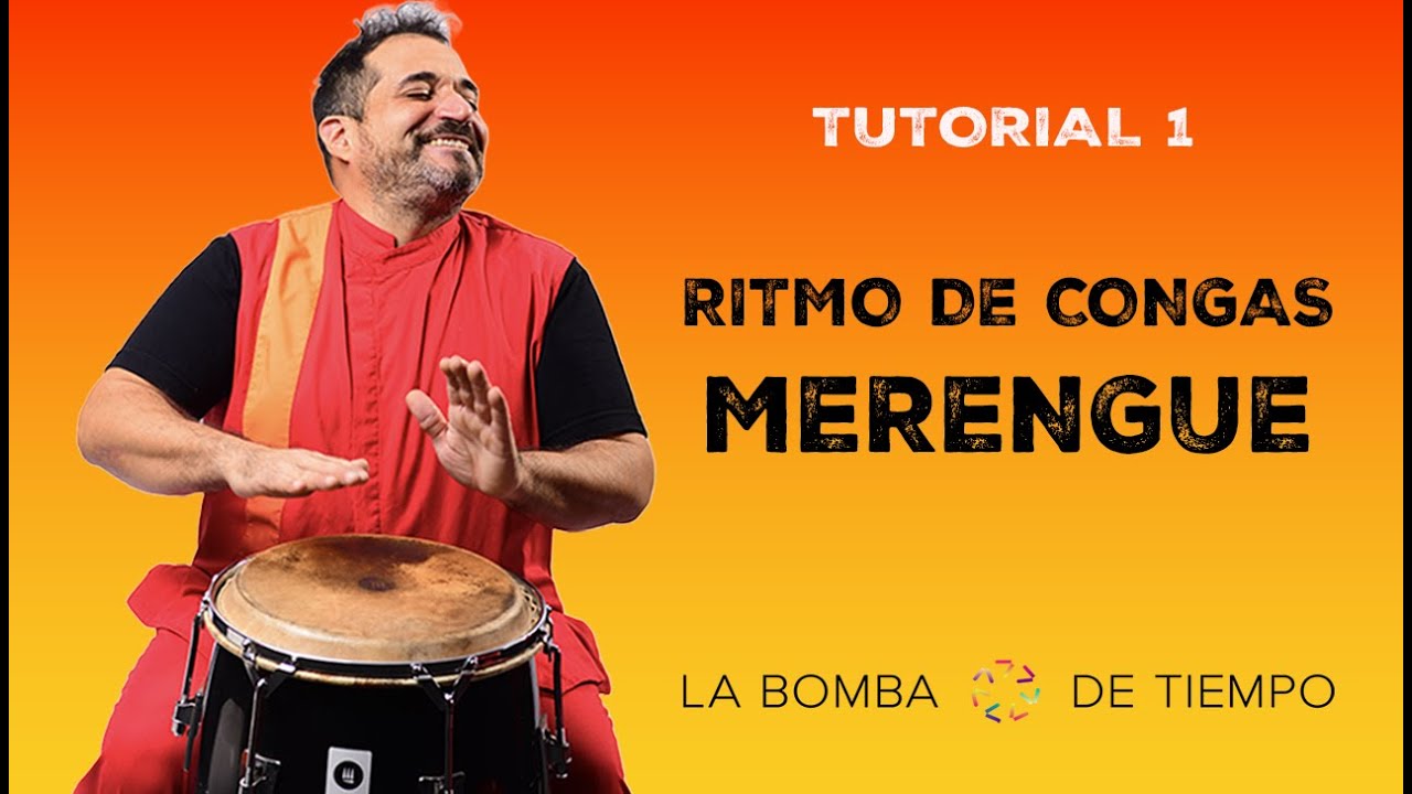 Ritmo de congas - Merengue  - Tutorial 1 - Toque A Caballo