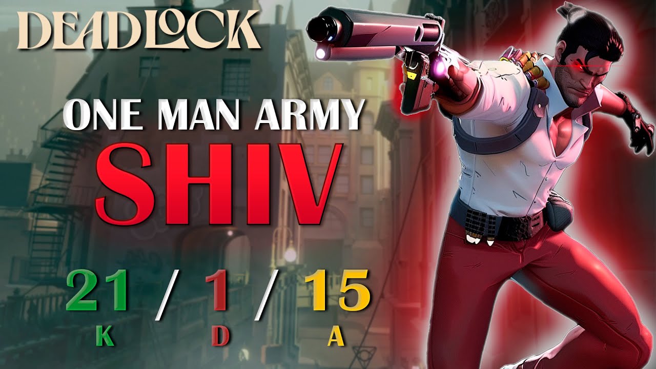 [ Deadlock ] Is Shiv STILL the Most OP Hero? | High MMR Gameplay