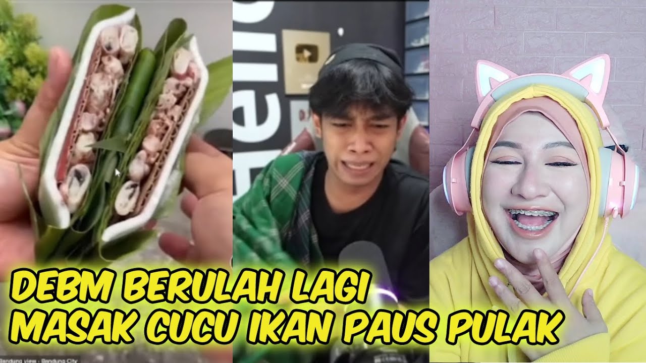 Reaction OZIIE TV - DEBM MASAK CUCU IKAN PAUS
