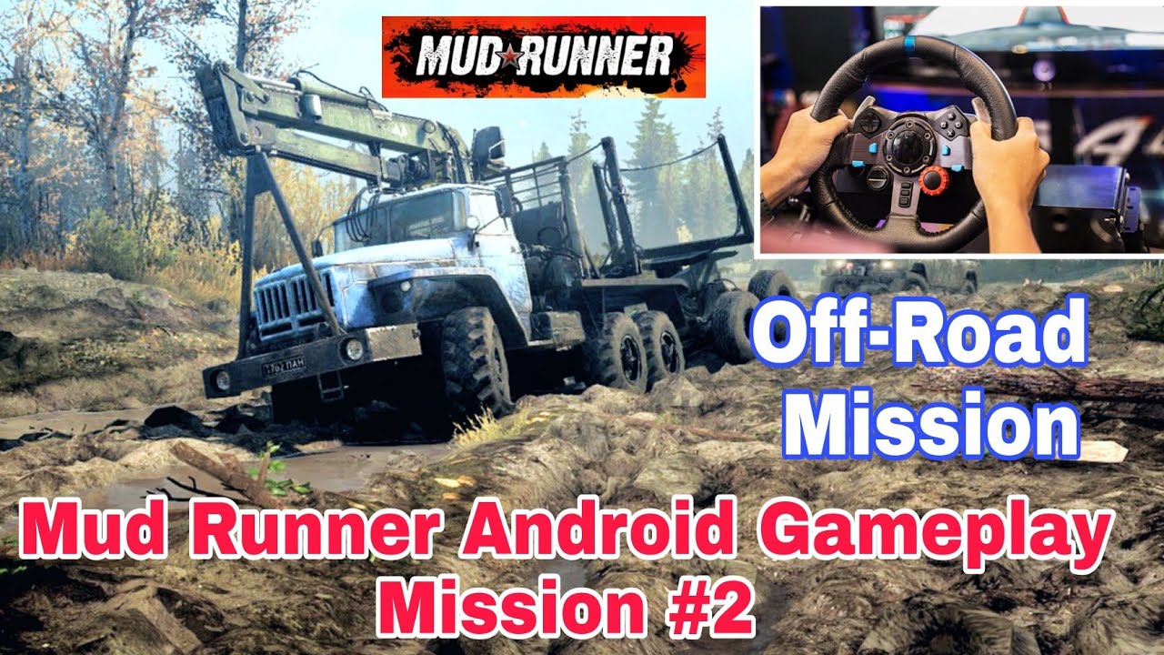 Mud Runner Gameplay | Truck Refueling Mission 2 with Off-Road Map | #mudrunner #offroad #gameplay